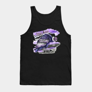 Pride Vulture: Asexual Andean Condor Tank Top